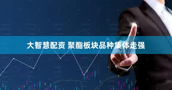 大智慧配资 聚酯板块品种集体走强